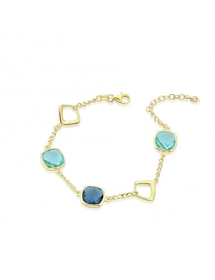 Armband Mediterraneo Dame Bubbles in Silber B35DB01 - B35DB01